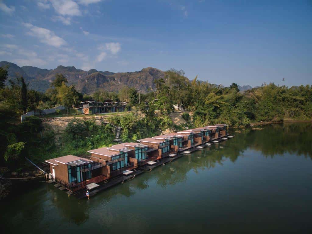 Kwai Tara Riverside Villas - Wasserbungalows in Thailand